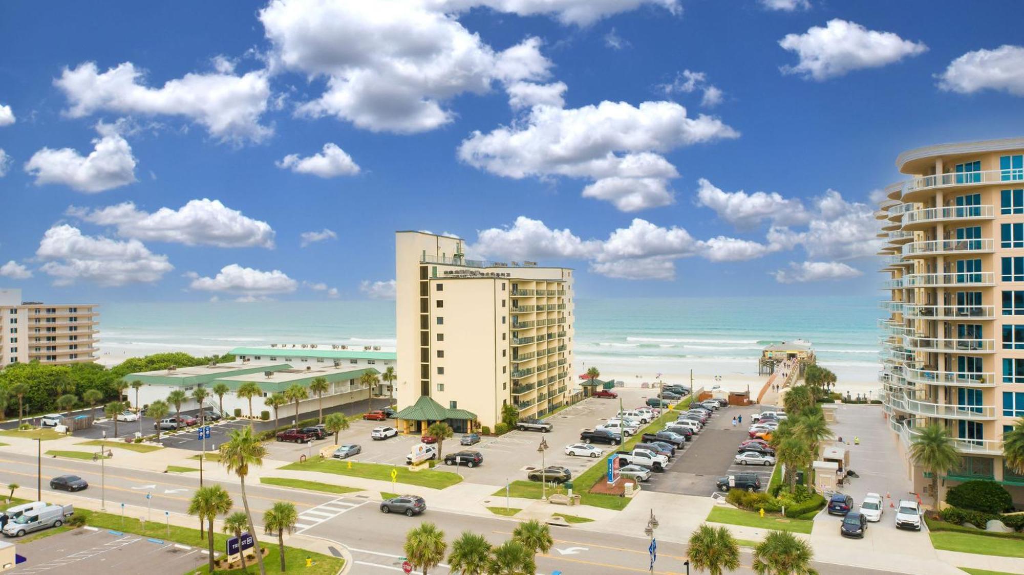 Ocean Views From Your Private Balcony! Sunglow Resort 606 By Brightwild Daytona Beach Shores Luaran gambar