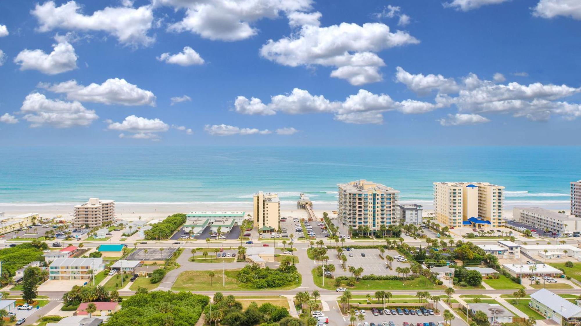 Ocean Views From Your Private Balcony! Sunglow Resort 606 By Brightwild Daytona Beach Shores Luaran gambar