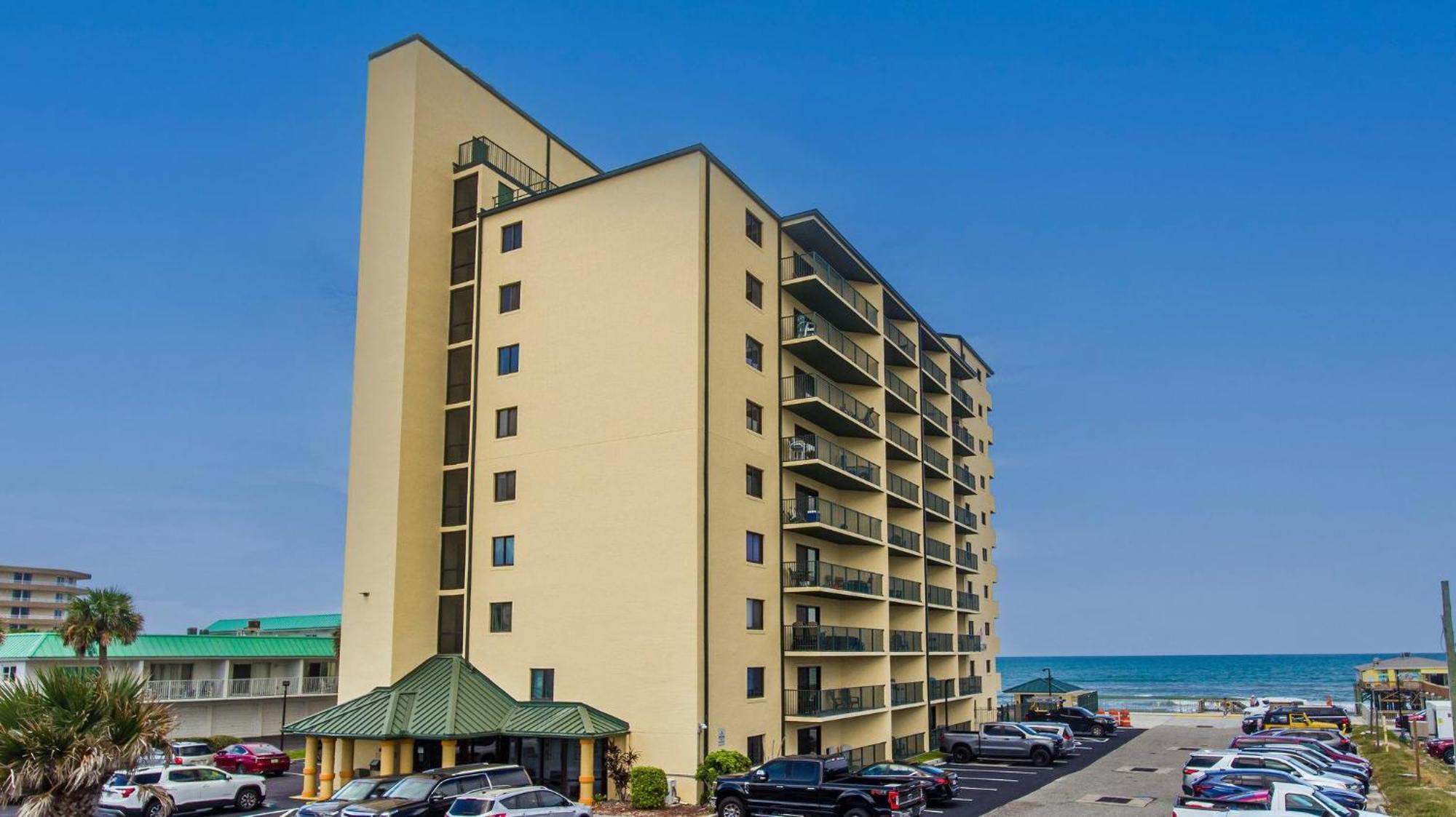 Ocean Views From Your Private Balcony! Sunglow Resort 606 By Brightwild Daytona Beach Shores Luaran gambar