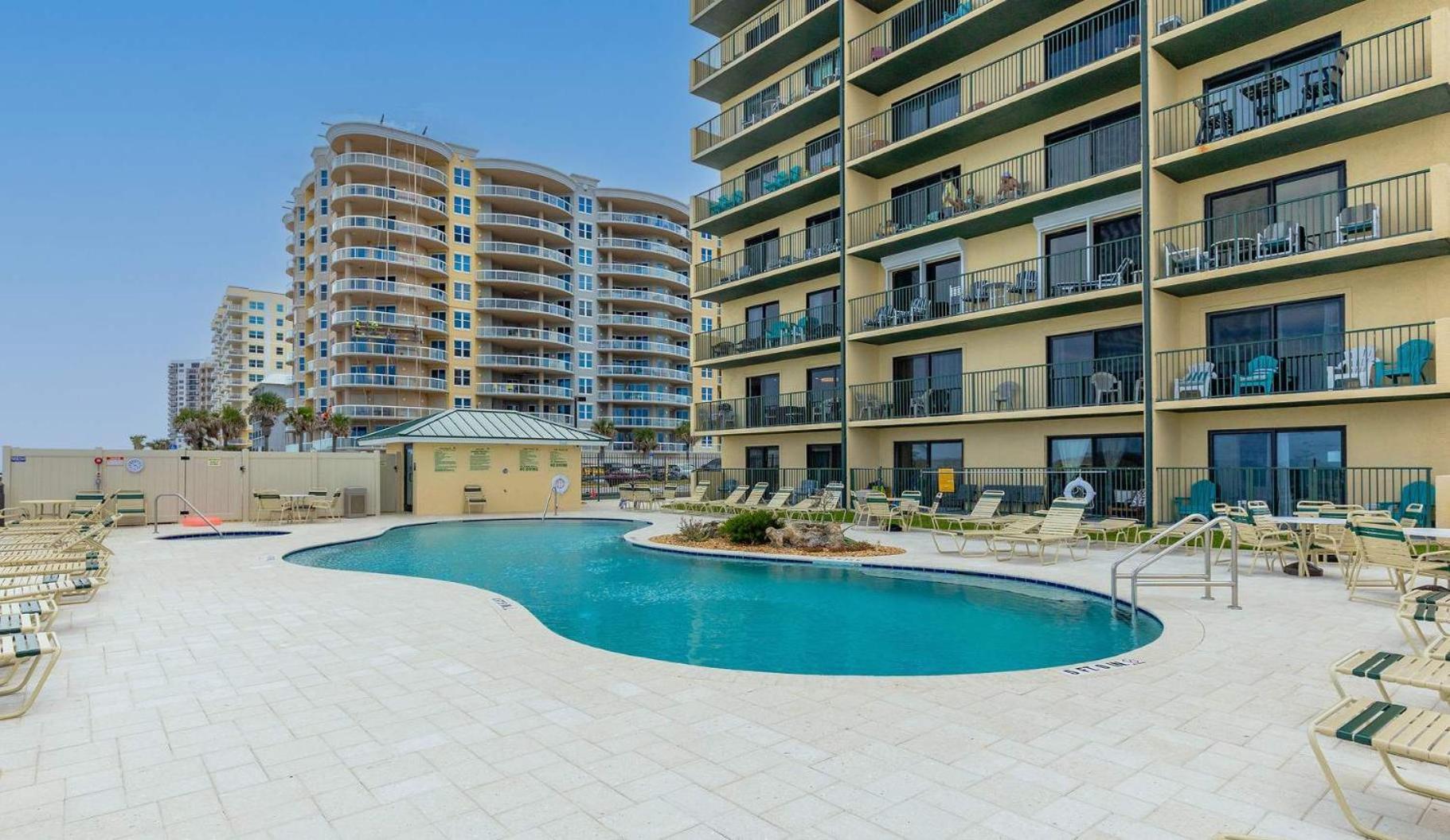 Ocean Views From Your Private Balcony! Sunglow Resort 606 By Brightwild Daytona Beach Shores Luaran gambar
