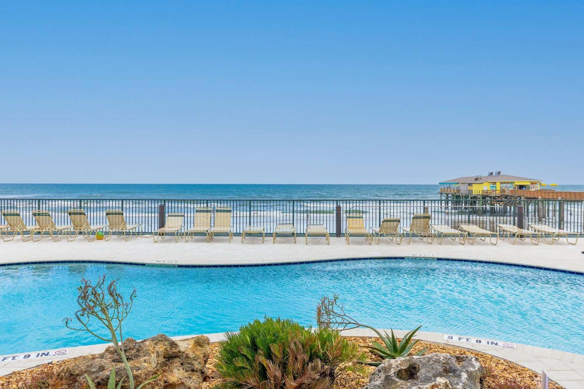 Ocean Views From Your Private Balcony! Sunglow Resort 606 By Brightwild Daytona Beach Shores Luaran gambar